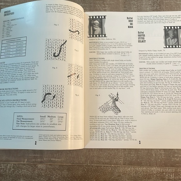 Vintage Leisure Arts Caps, Hats and Helmets to Knit & Crochet, Leaflet 131 - Picture 3 of 7